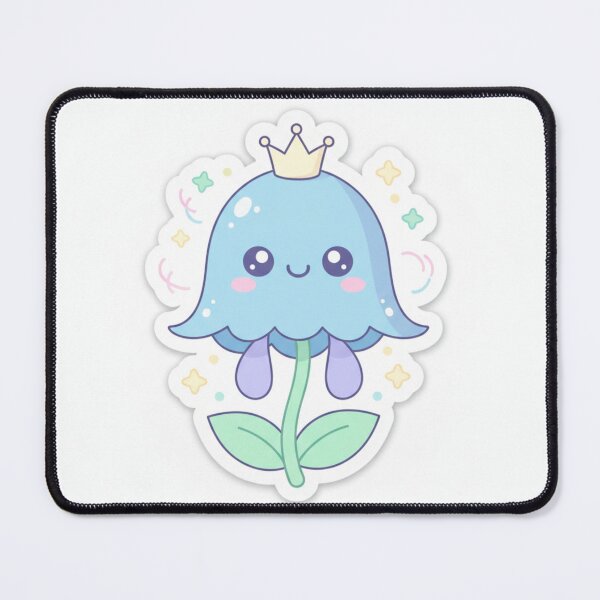 Item preview, Adorable Pastel Blue Bellflower Fairy Princess Sticker designed and sold by Zenx36.