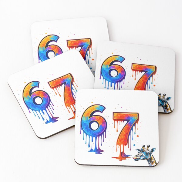 Item preview, six seven giraffe designed and sold by LaWorldDesign.
