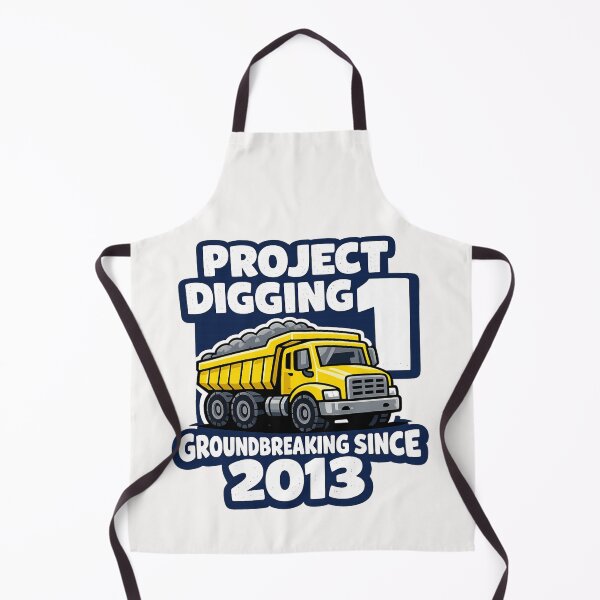 Item preview, Funny Construction Birthday Boy Project Digging First Birthday designed and sold by Pawsome Quotes.