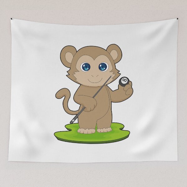 Item preview, Monkey Billiards Cue Sports designed and sold by Snabdesign84.