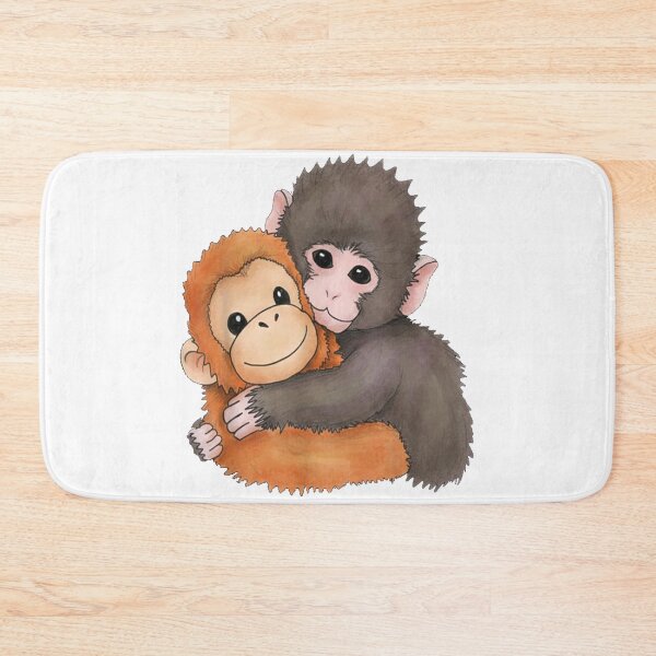 Item preview, Cute Baby Monkey designed and sold by RowenaKihn.