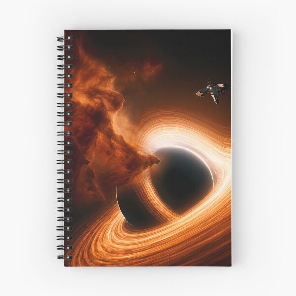 Item preview, Black Hole and Spaceship in Deep Space designed and sold by Daniel Abdelmaseih.