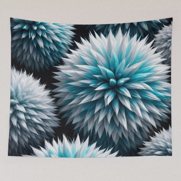 Item preview, Frozen Bloom Burst Pattern designed and sold by Kaleidoscope Print.