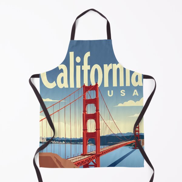 Item preview, Golden Gate California USA Vintage Travel Wall Art designed and sold by Atlas Poster Co..