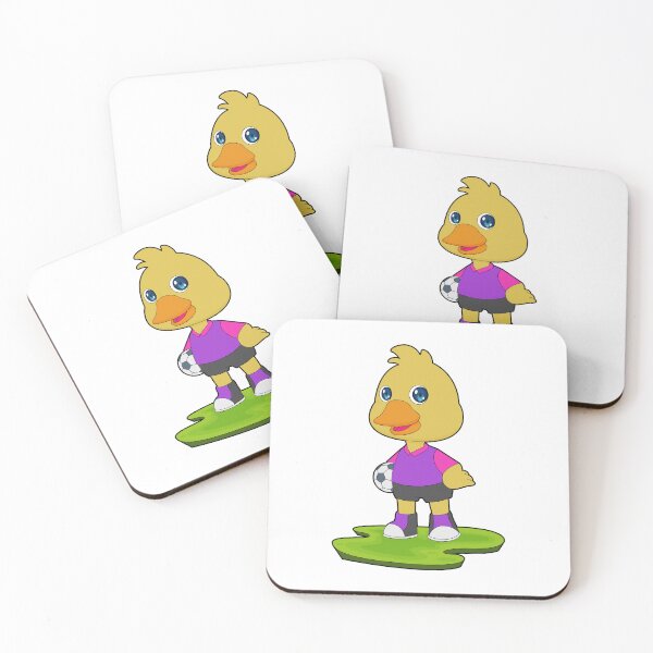 Item preview, Duck Soccer player Soccer Sports designed and sold by Snabdesign84.