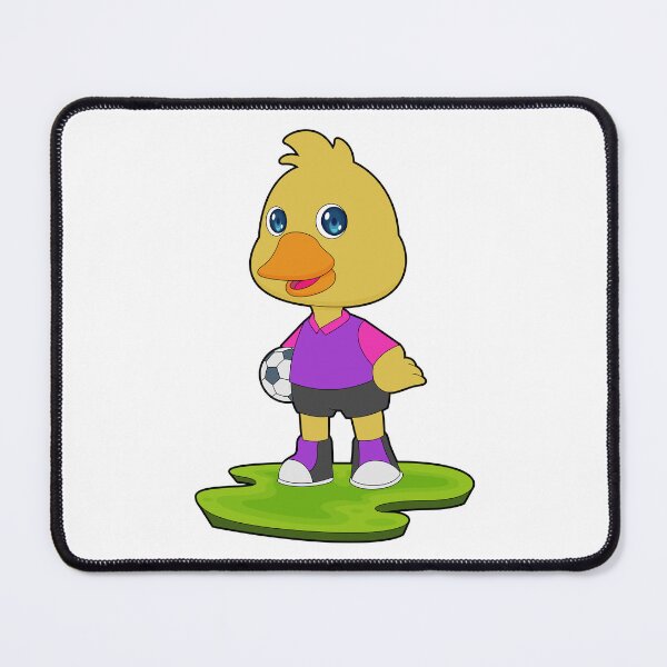 Item preview, Duck Soccer player Soccer Sports designed and sold by Snabdesign84.