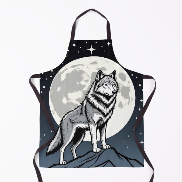 Item preview, Wolf Under Full Moon designed and sold by SunDrift.