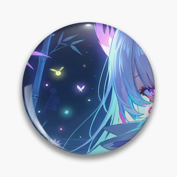 Item preview, Anime Girl with Fox in Bamboo Forest designed and sold by martinbrochard.
