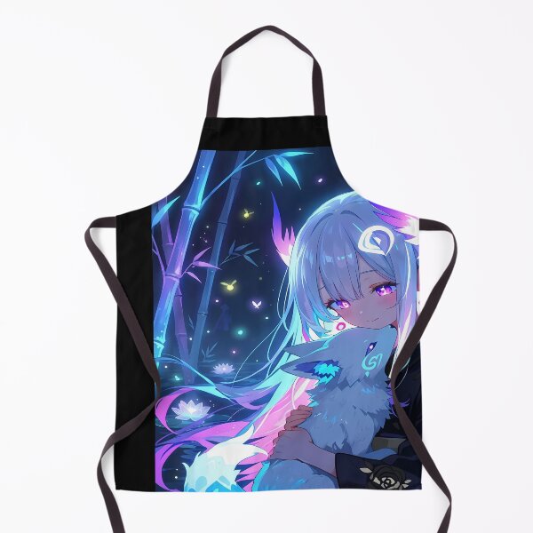 Item preview, Anime Girl with Fox in Bamboo Forest designed and sold by martinbrochard.