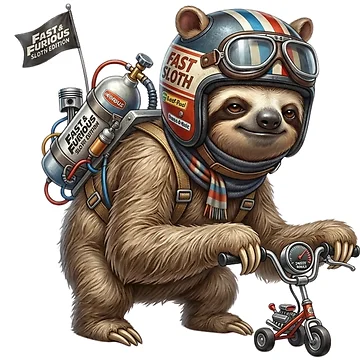 Artwork thumbnail, FastSloth by Snurly