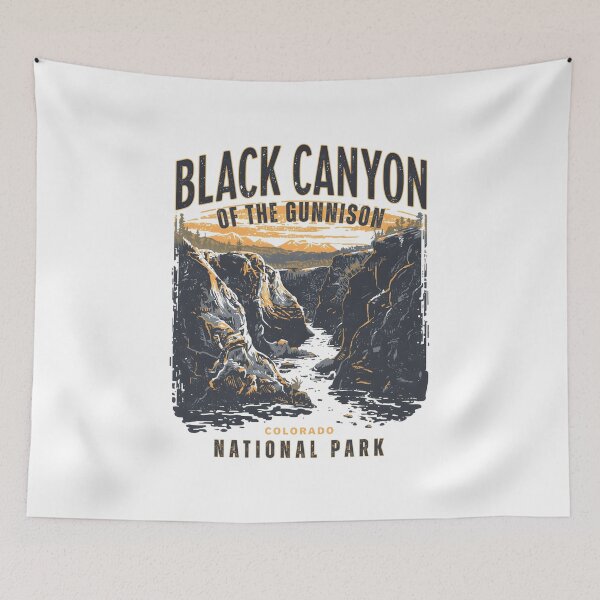 Item preview, Black Canyon of the Gunnison National Park - Colorado  designed and sold by GoodOldVintage.