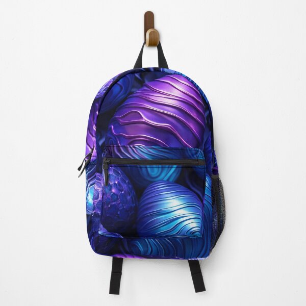 Item preview, Cosmic Blue Violet Egg Pattern designed and sold by Kaleidoscope Print.