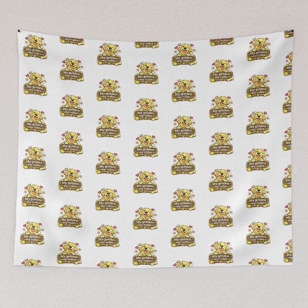 Item preview, My Golden My Rules Retriever Gift designed and sold by WildVista.