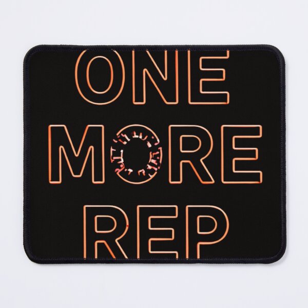 Item preview, One More Rep Neon Gym Motivation Shirt | Fitness Quote Design designed and sold by guchieworldcollection.