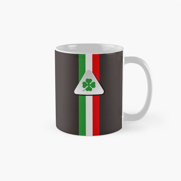 Aperçu de l'œuvre Alfa Romeo trèfle à 4 feuilles Drapeau italien créée et vendue par Aurealis Creatief.