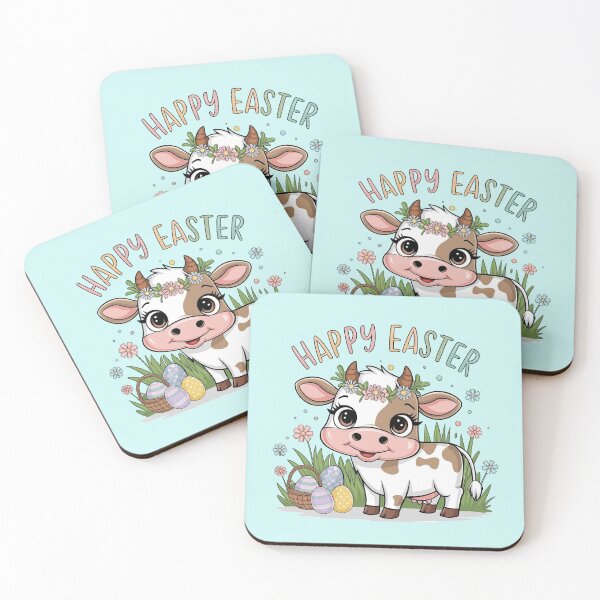 Item preview, Easter with Cows designed and sold by WikaKowalczyk.