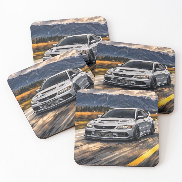 Item preview, Apex Silver Mitsubishi Evo 9 Lake Run designed and sold by TheMitsuGuy.