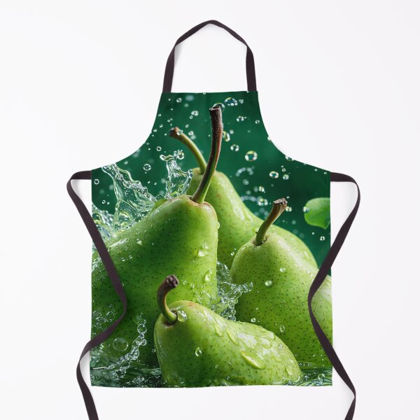 Item preview, Fresh Green Pear Splash designed and sold by Kaleidoscope Print.