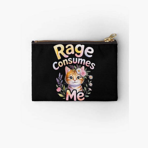 Item preview, Cute Cat Rage Consumes Me designed and sold by FurrFunPrints.