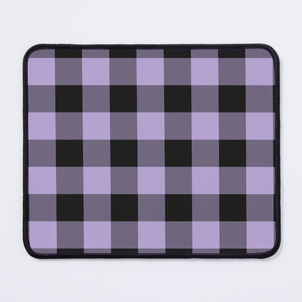 Item preview, Black And Lilac Gingham Pattern designed and sold by pattern-archive.
