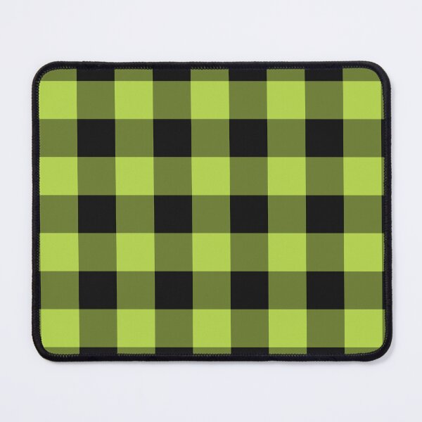 Item preview, Black And Lime Gingham Pattern designed and sold by pattern-archive.
