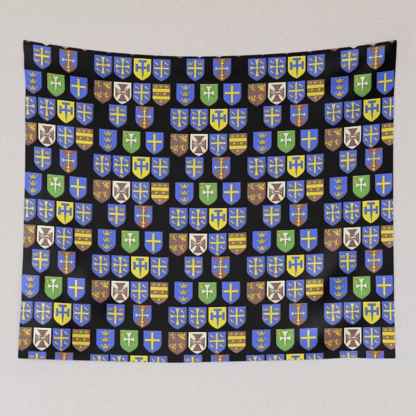 Item preview, Britannia Saxonica Heraldry Sovereign symbols. designed and sold by angelisart.