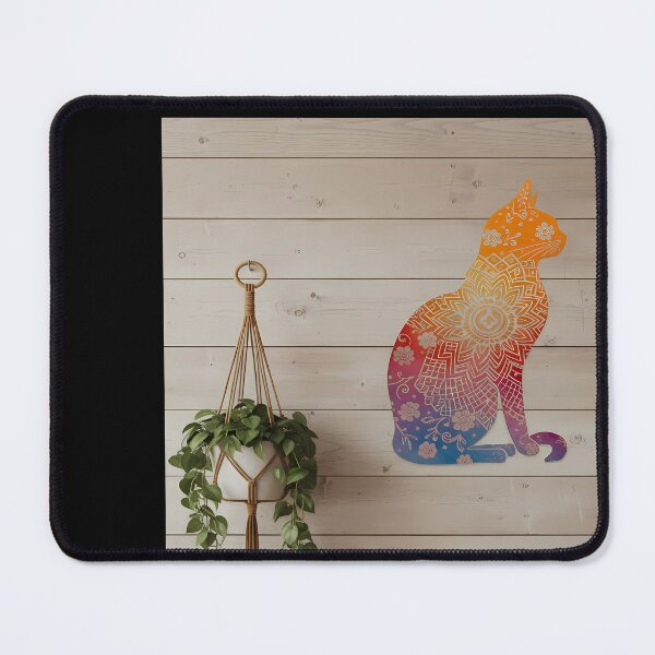 Item preview, Boho Cat Wall Art designed and sold by Duvelier.