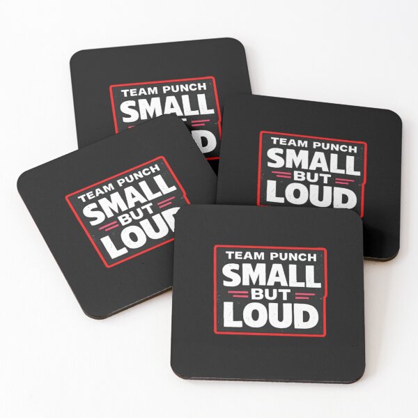 Item preview, Team Punch - Small But Loud Minimal Hype Typography. designed and sold by Mosogoloso.