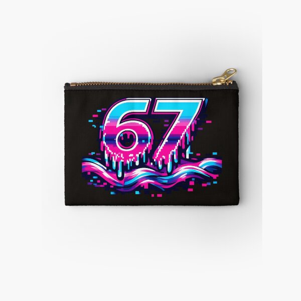 Item preview, Retro Glitch Number 67 Digital Art designed and sold by SplashTastic.