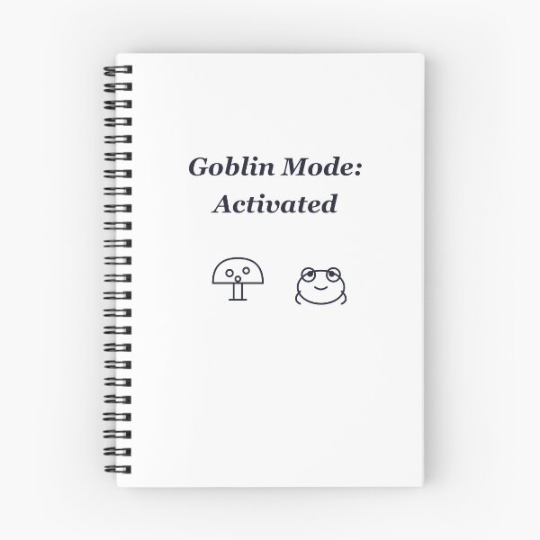 Item preview, Goblin Mode Activated Funny Mushroom Frog Sticker - Cottagecore designed and sold by EdgePrintCo.