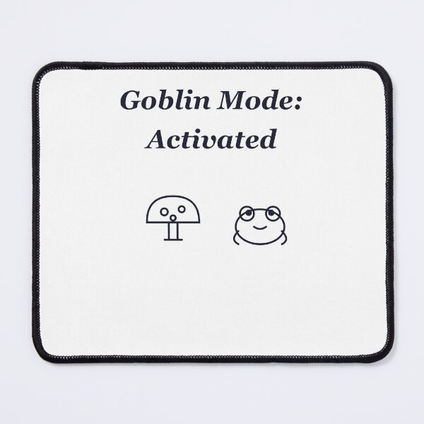 Item preview, Goblin Mode Activated Funny Mushroom Frog Sticker - Cottagecore designed and sold by EdgePrintCo.