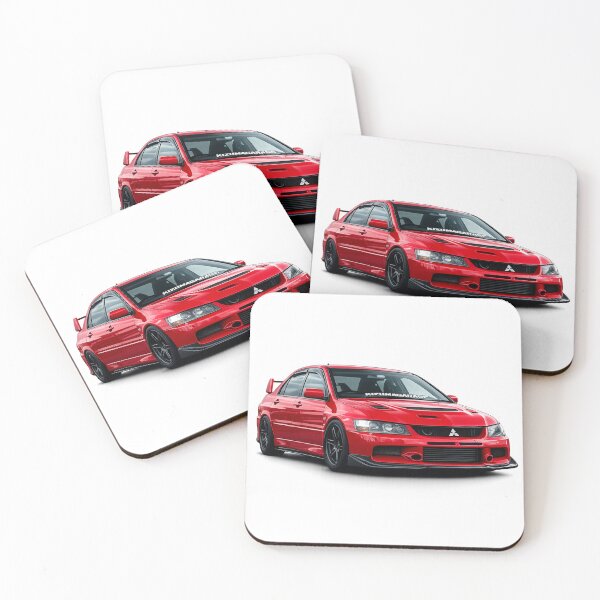 Item preview, KIZUNA GARAGE RALLY RED EVO 9 designed and sold by TheMitsuGuy.