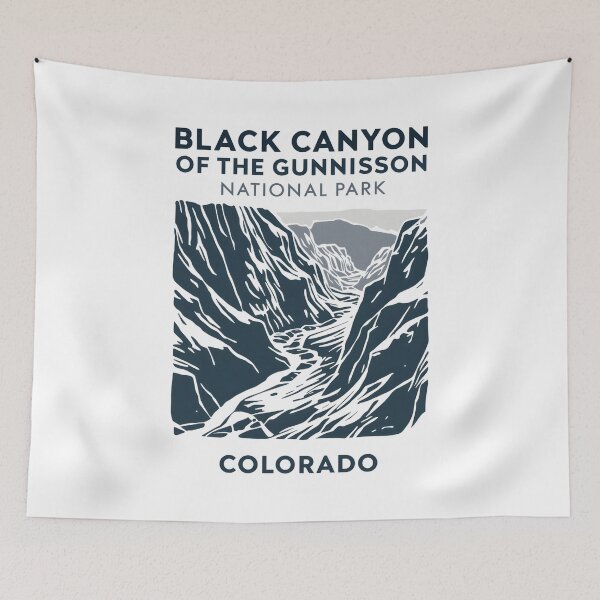 Item preview, Black Canyon of the Gunnison National Park - Colorado  designed and sold by GoodOldVintage.