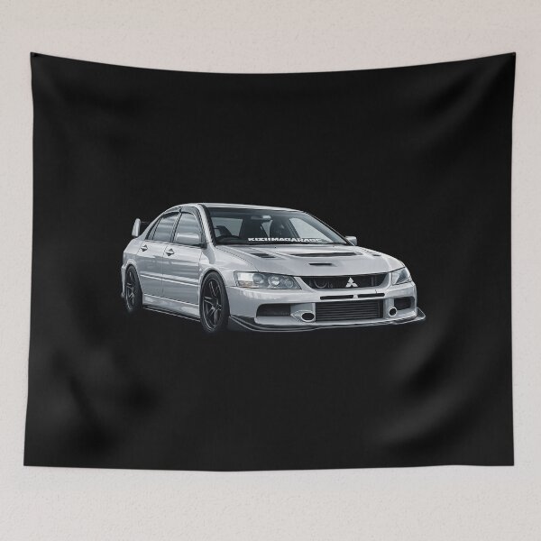Item preview, KIZUNA GARAGE APEX SILVER EVO 9 designed and sold by TheMitsuGuy.