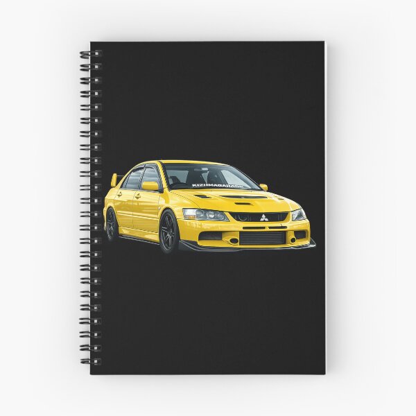 Item preview, KIZUNA GARAGE LIGHTNING YELLOW EVO 9 designed and sold by TheMitsuGuy.