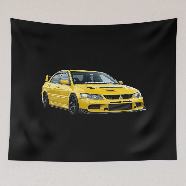 Item preview, KIZUNA GARAGE LIGHTNING YELLOW EVO 9 designed and sold by TheMitsuGuy.