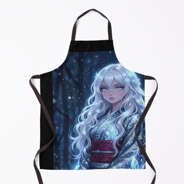 Item preview, Anime Girl in Winter Kimono designed and sold by martinbrochard.