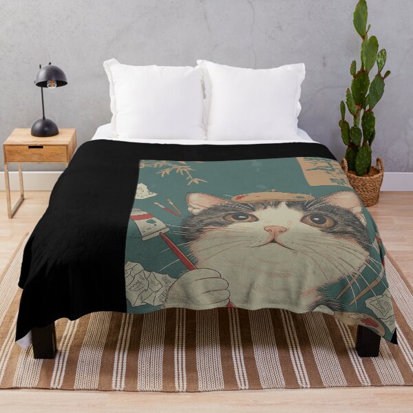Item preview, Cat Artist Painting designed and sold by Duvelier.