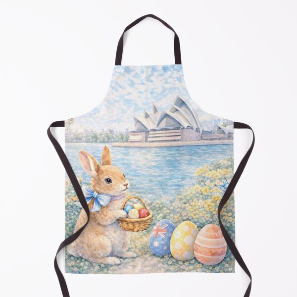 Item preview, Sydney Opera House Easter Bunny | Australian Easter Illustration designed and sold by inspired-works.