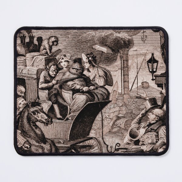 Item preview, Mad Wagon of Greed and Covetousness Antique satire designed and sold by AntiqueImages.