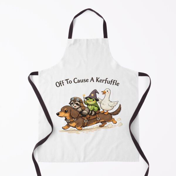 Item preview, Off to Cause A Kerfuffle Funny Animal Squad designed and sold by JODYSMORGAN.