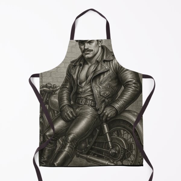 Item preview, Gaze - Vintage Leather Legends Berlin Bikers Series Leder Pride Tom of Finland Tribute Graphic Design designed and sold by ItsAKinkThing.