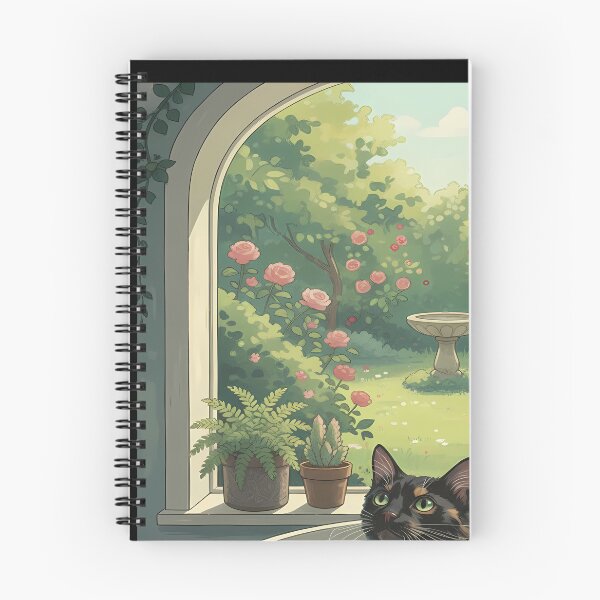Item preview, Cat Bathes in Flower-Filled Bowl designed and sold by Duvelier.