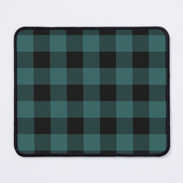 Item preview, Black And Teal Gingham Pattern designed and sold by pattern-archive.