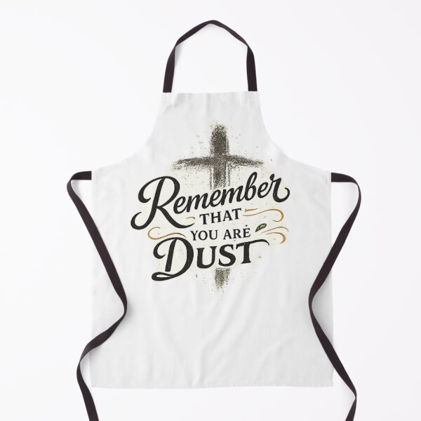 Item preview, Remember That You Are Dust – Ash Wednesday Christian Design designed and sold by Tomasz Siennicki.