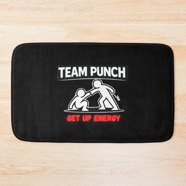 Item preview, Team Punch - Get Up Energy Minimal Character Street Design designed and sold by Mosogoloso.