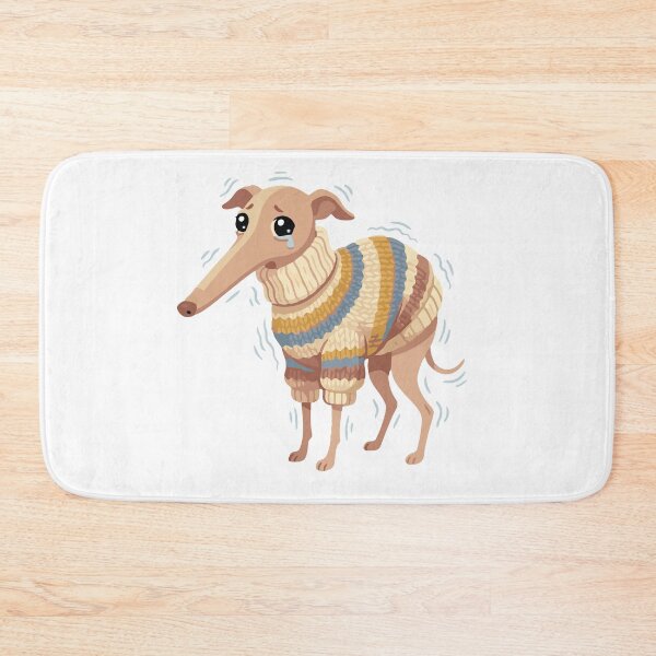 Item preview, Nervous Noodle Shivering Italian Greyhound Meme designed and sold by Petzzz.