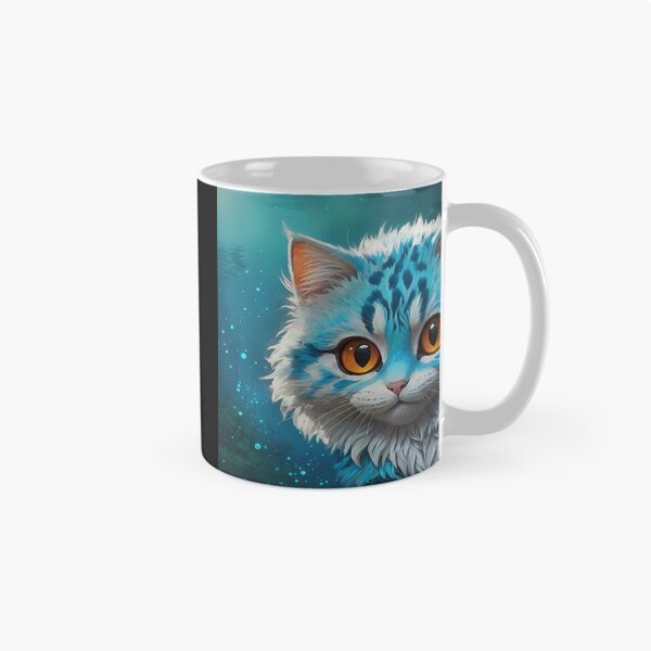 Item preview, Blue Cat in Enchanted Forest designed and sold by Duvelier.