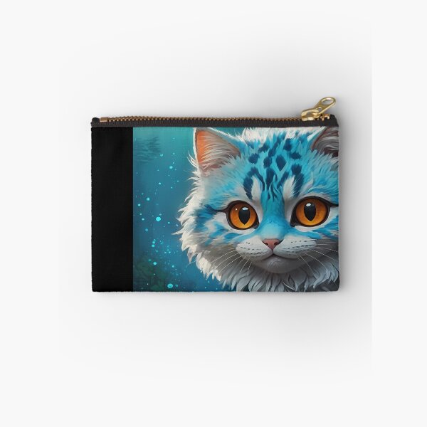 Item preview, Blue Cat in Enchanted Forest designed and sold by Duvelier.