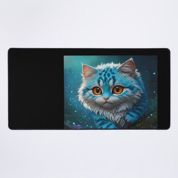 Item preview, Blue Cat in Enchanted Forest designed and sold by Duvelier.